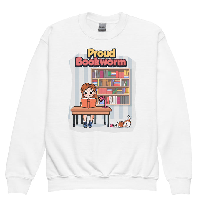 Confidence Crewneck Sweatshirt – Proud Bookworm - Youth