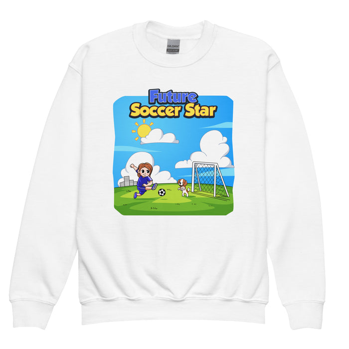 Confidence Crewneck Sweatshirt – Future Soccer Star - Youth