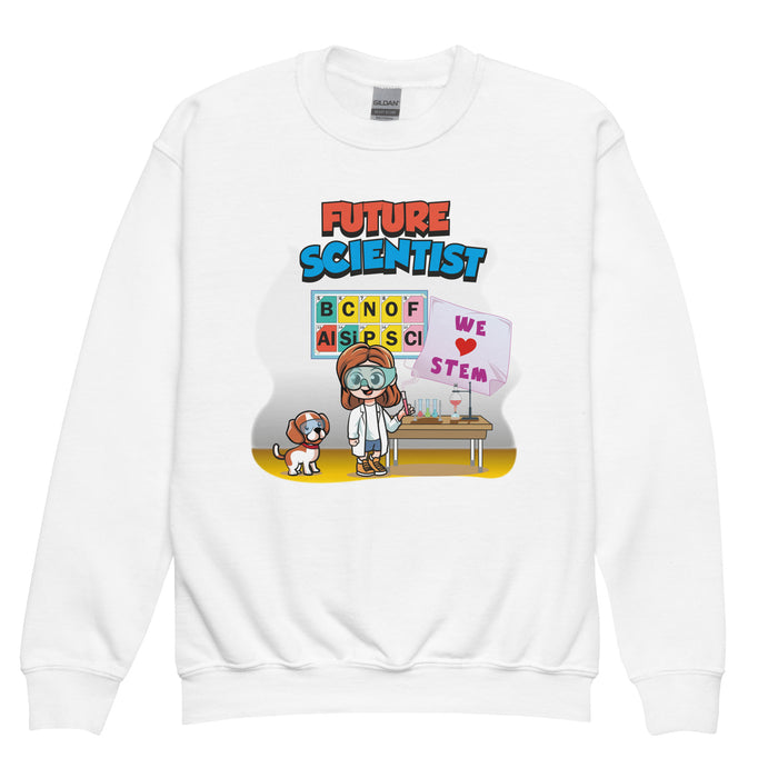 Crewneck Sweatshirt - Future Scientist - Youth