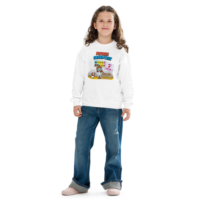 Crewneck Sweatshirt - Future Scientist - Youth