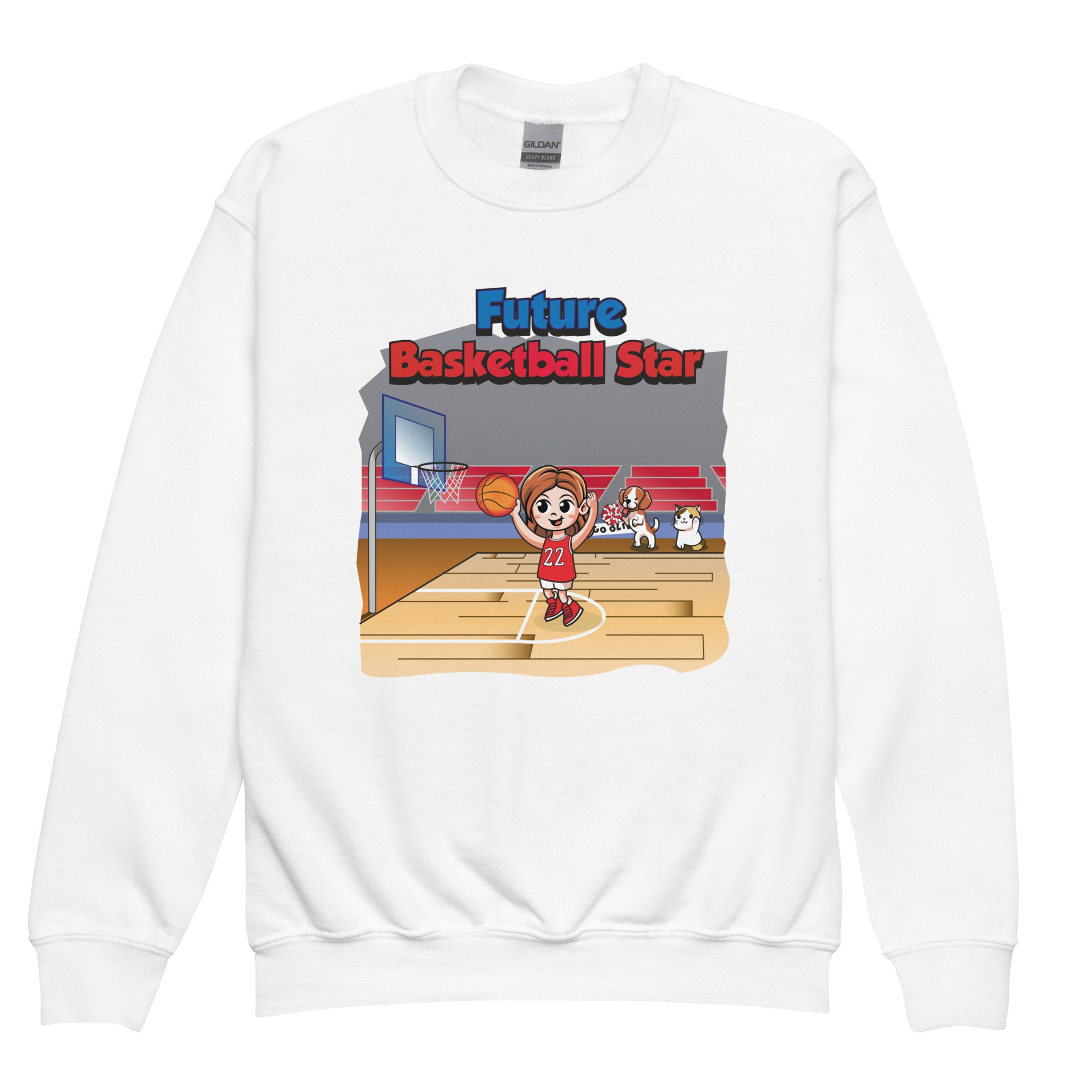希少Lサイズ　Bristol STAR CREWNECK SWEAT Sweatshirt - Future Basketball Star - Confidence. Wear it