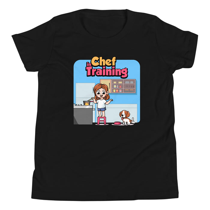 Confidence T-Shirt -  Chef in Training - Youth