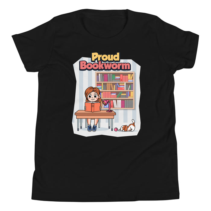 T-Shirt - Proud Bookworm - Youth