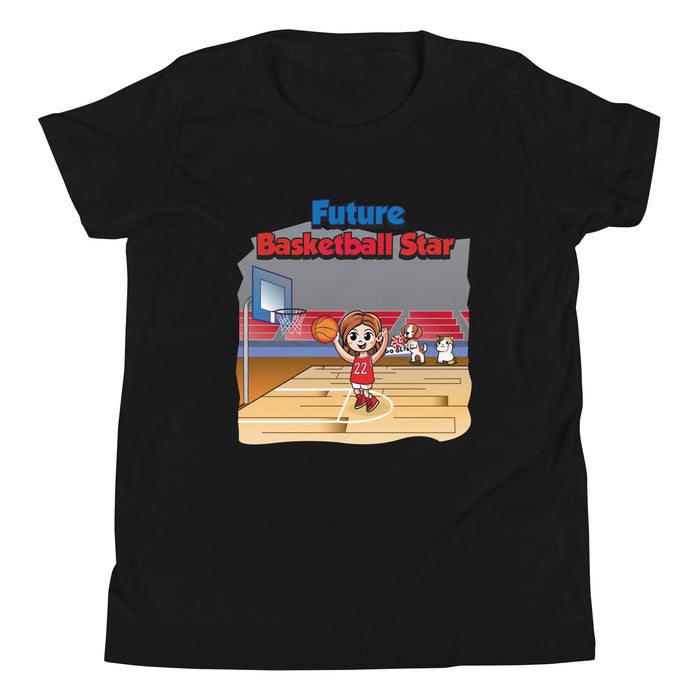 Confidence T-shirt - Future Basketball Star - Youth Size