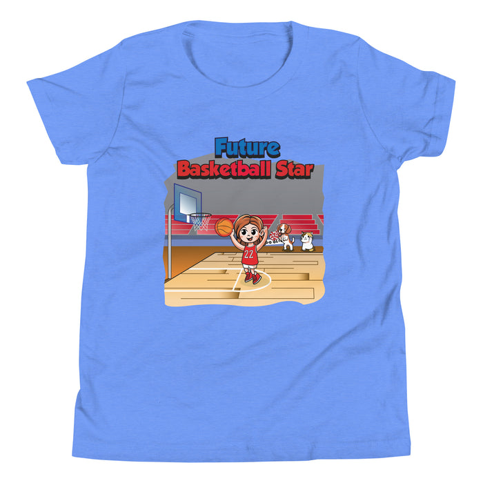 Confidence T-shirt - Future Basketball Star - Youth Size