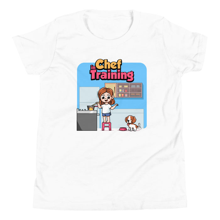 Confidence T-Shirt -  Chef in Training - Youth