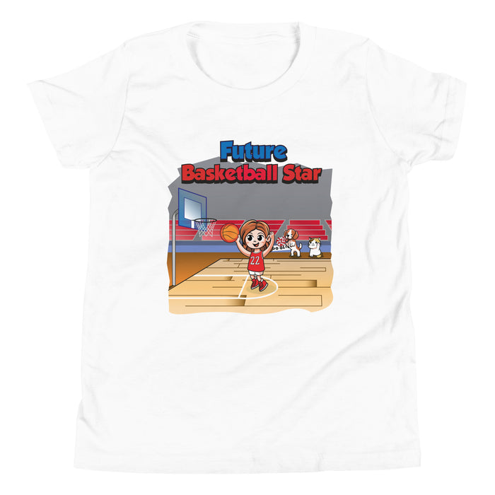 Confidence T-shirt - Future Basketball Star - Youth Size